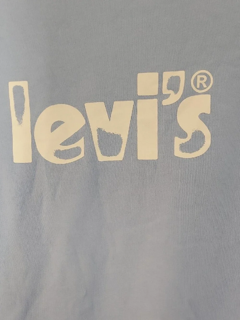 Levi's Light Blue Short-Sleeve Logo Tee